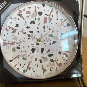 Modern Terrazzo Wall Clock